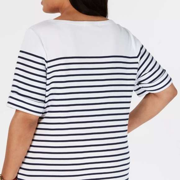 Karen Scott floral 2X women’s shirt - Picture 2 of 6